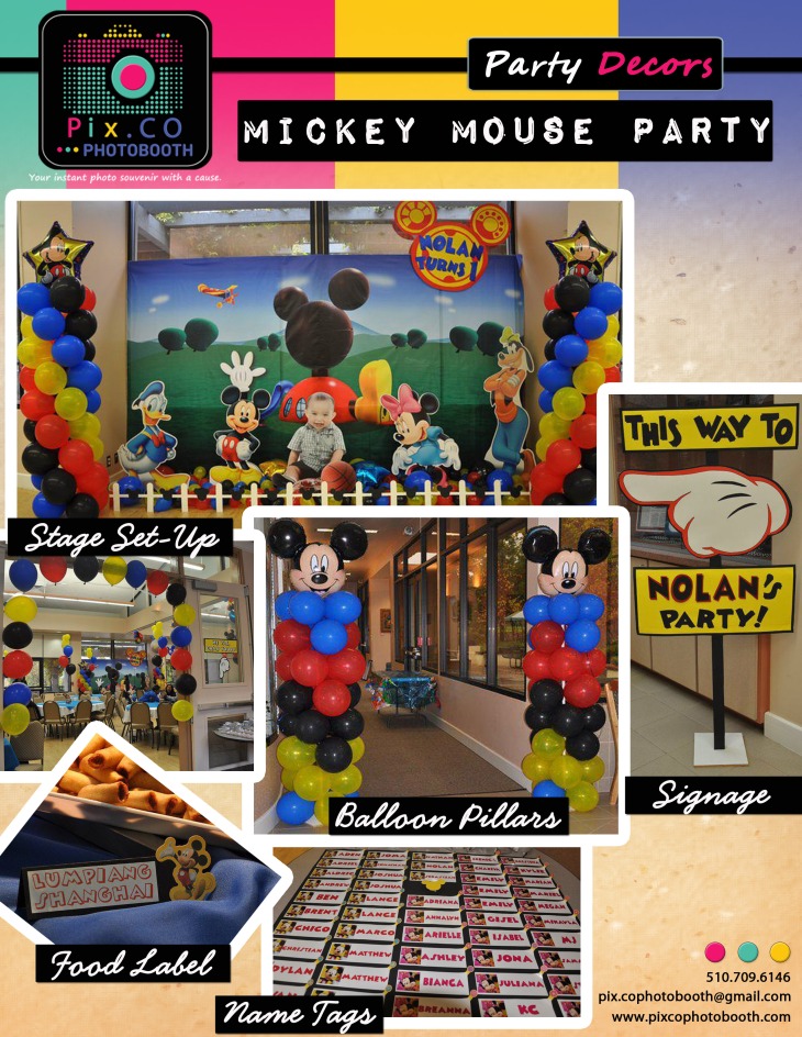 Mickey Mouse Party Theme